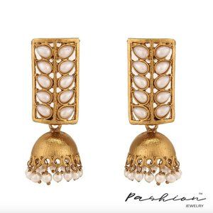 Statement Handmade Jhumkas Style Earrings